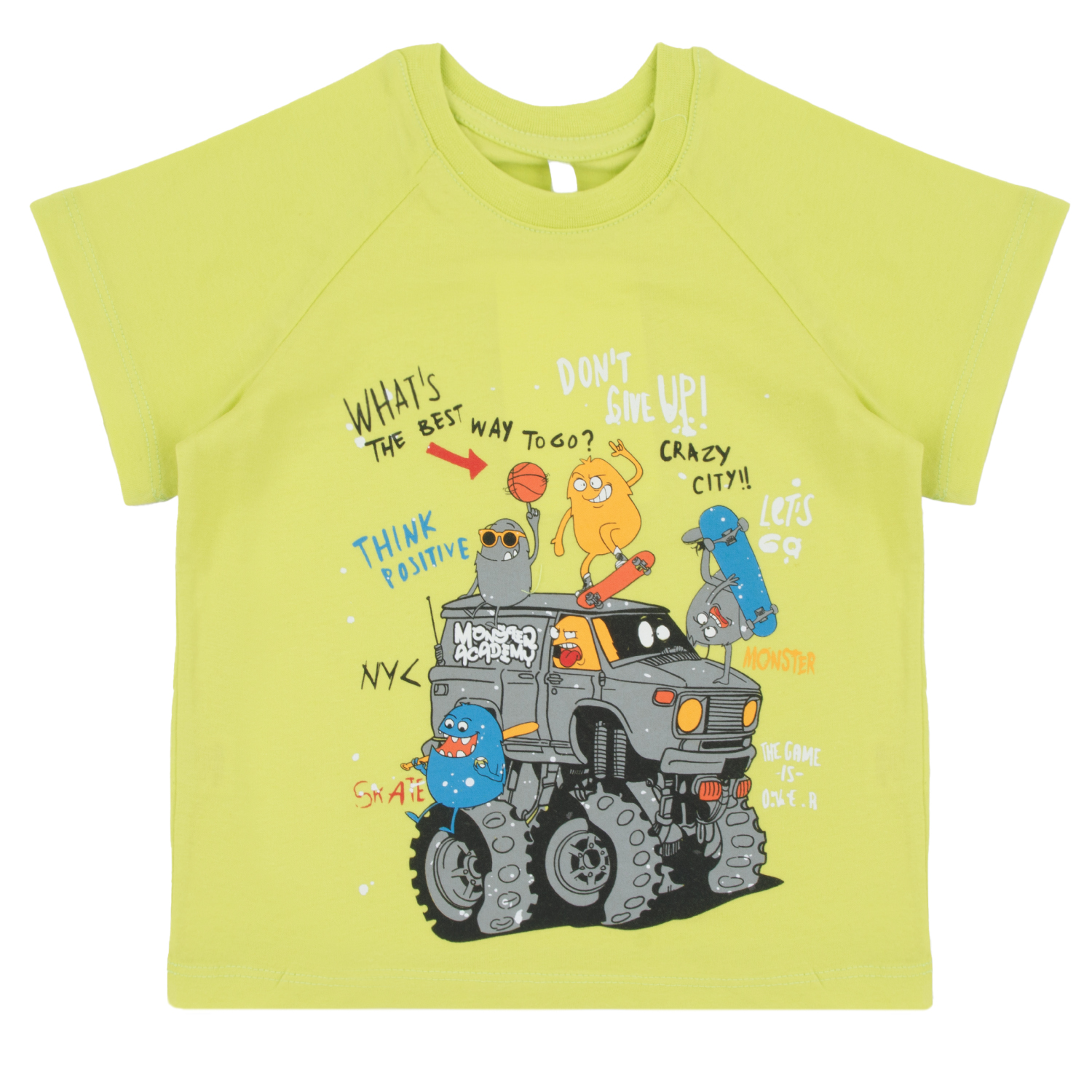 

Футболка детская Leader Kids цв.зеленый ,р.104, ЛКЗ22221575ку11У