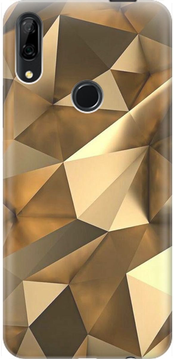 

Чехол на Honor 9X/9X Premium/Huawei P Smart Z/Y9 Prime (2019) "Бронзовые грани", Коричневый, 1462