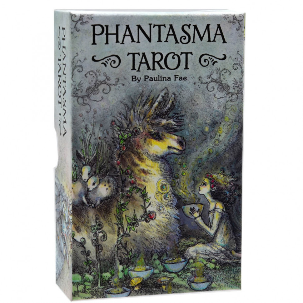 Карты Таро Phantasma Tarot / Таро Фантазмы - U.S. Games Systems розовый, размер 140 x 86 x 30 мм