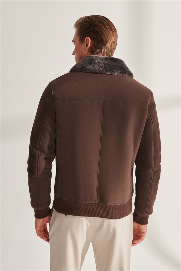 Куртка мужская Black Noble 395 коричневая XS (доставка из-за рубежа)