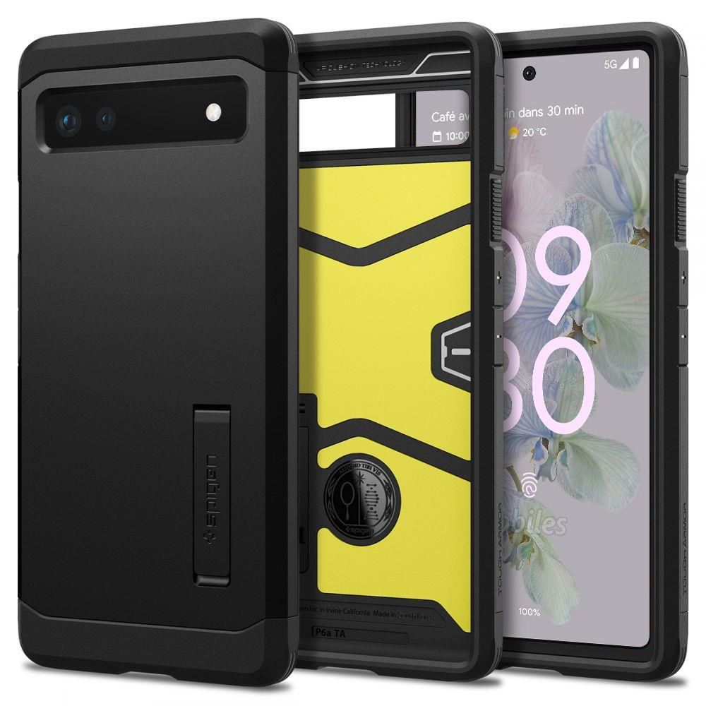 

Чехол Spigen для Pixel 6a - Tough Armor - Черный - ACS04479, Tough Armor