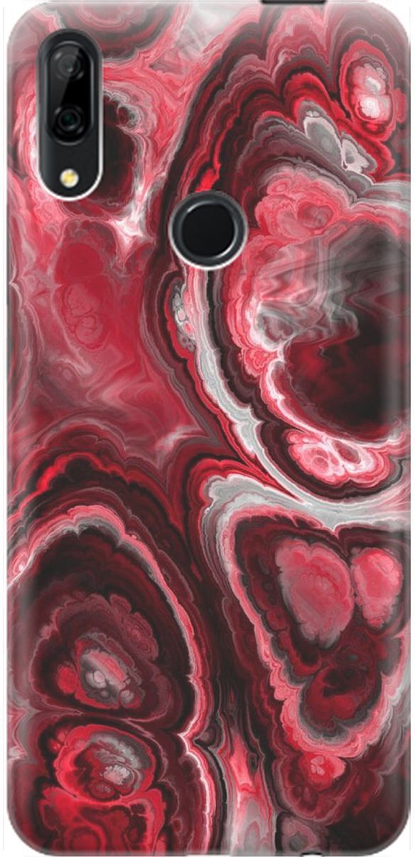 

Чехол на Honor 9X/9X Premium/Huawei P Smart Z/Y9 Prime (2019) "Гранатовые краски", Красный, 1462