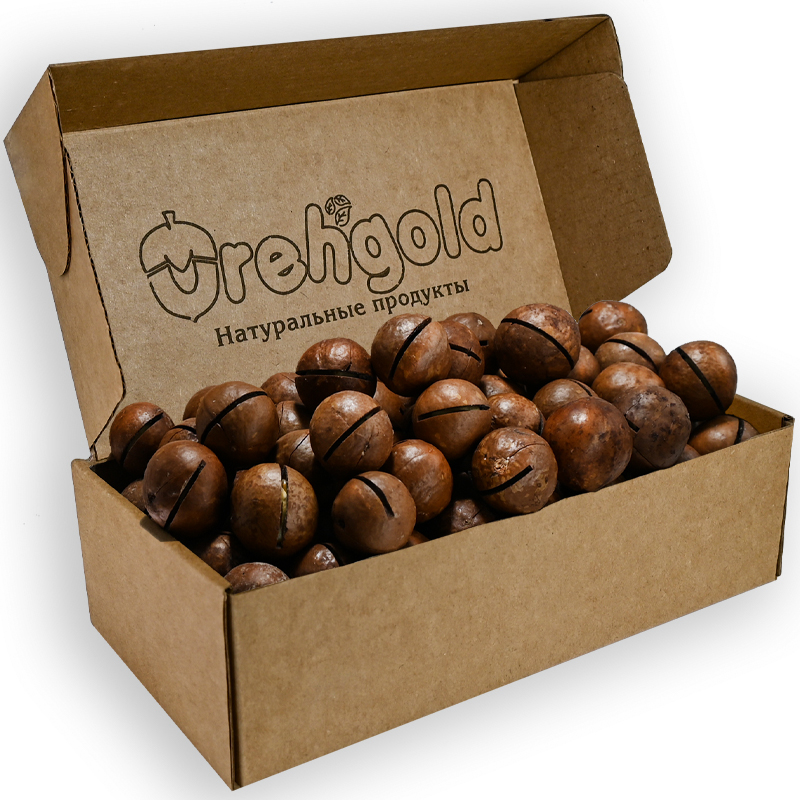 Макадамия в скорлупе OrehGold 500г 553₽