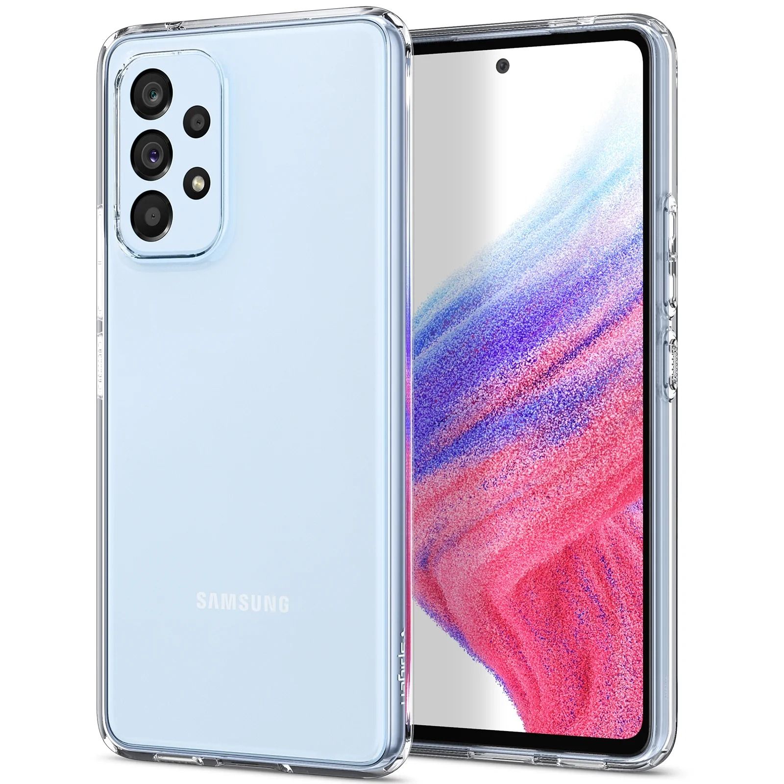 

Чехол для Galaxy A53 - Spigen - Liquid Crystal - Кристально-прозрачный - ACS04311, Liquid Crystal
