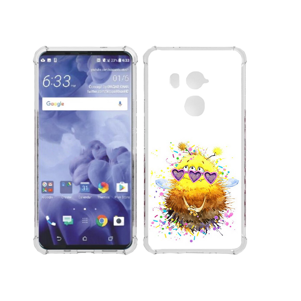 

Чехол MyPads Tocco для HTC U11 Plus Пушитый шмель, Прозрачный, Tocco