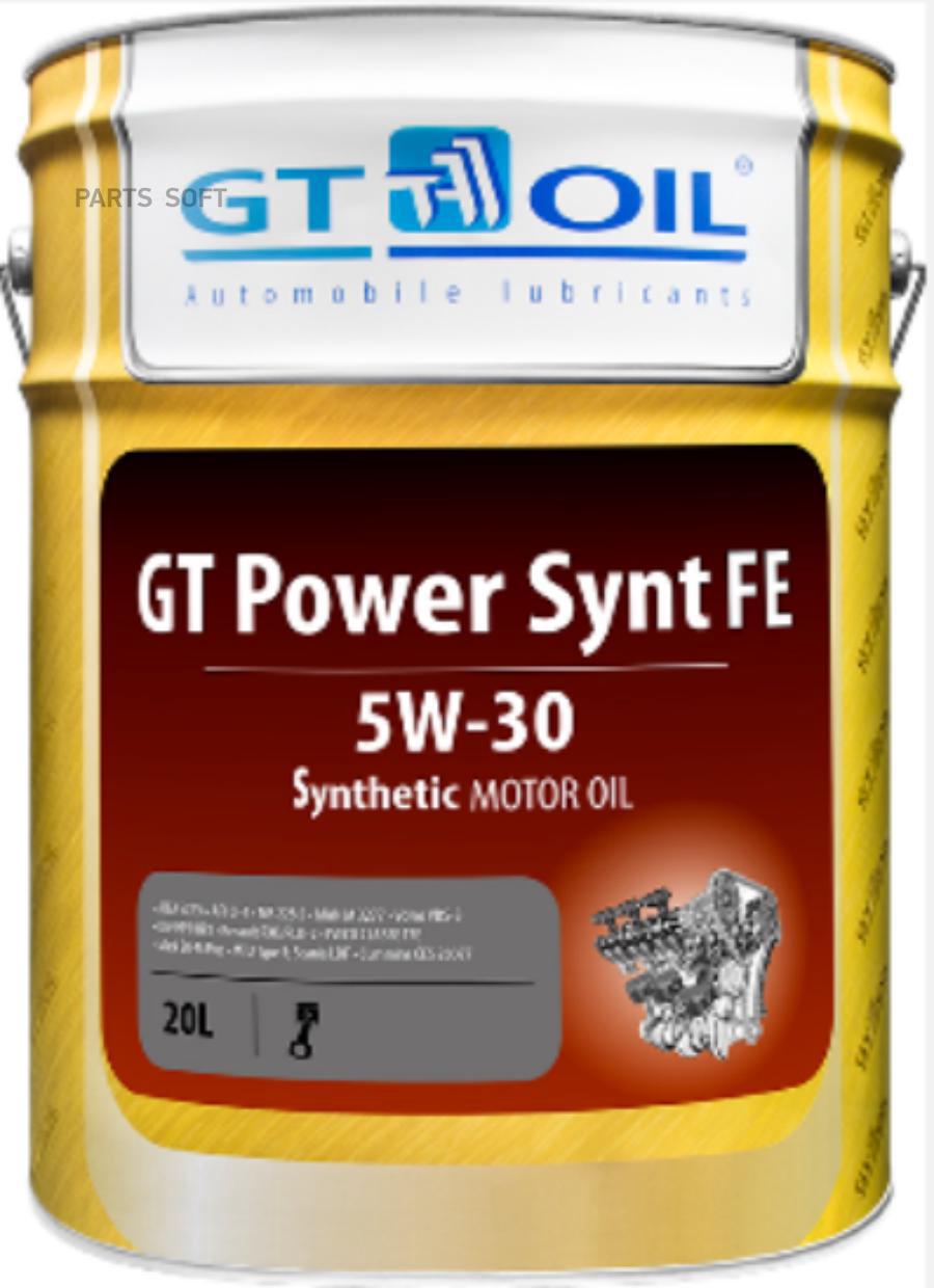 

Моторное масло GT OIL Power Synt Fe Sae 5w30 Api Ci4 20л