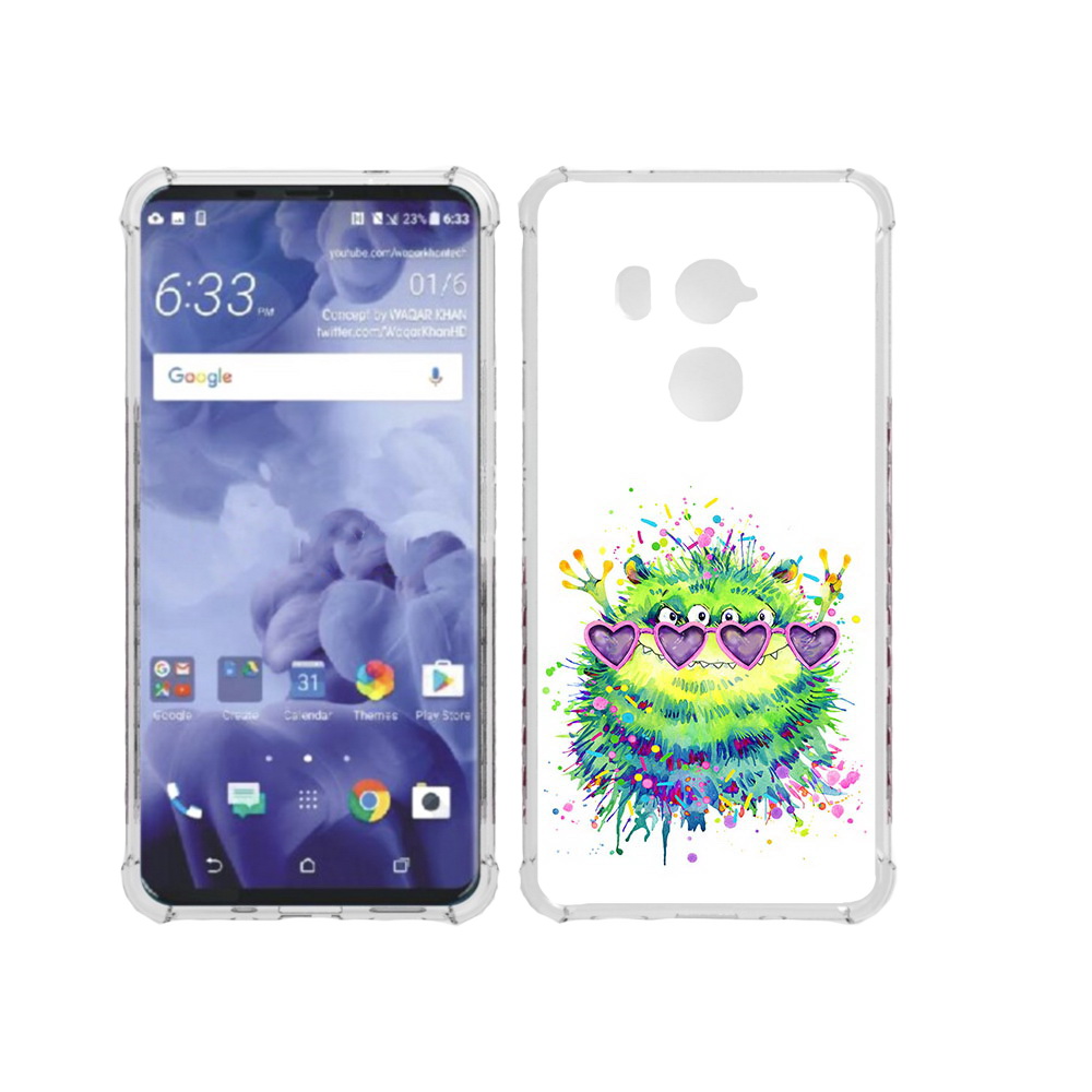 Чехол MyPads Tocco для HTC U11 Plus Пушистый персонаж