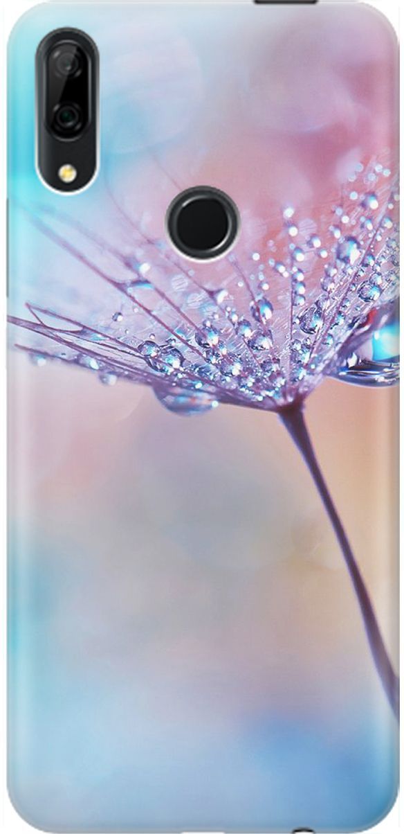 

Чехол на Honor 9X/Huawei P Smart Z/Y9 Prime (2019) "Капелька на одуванчике", Голубой;розовый, 1462