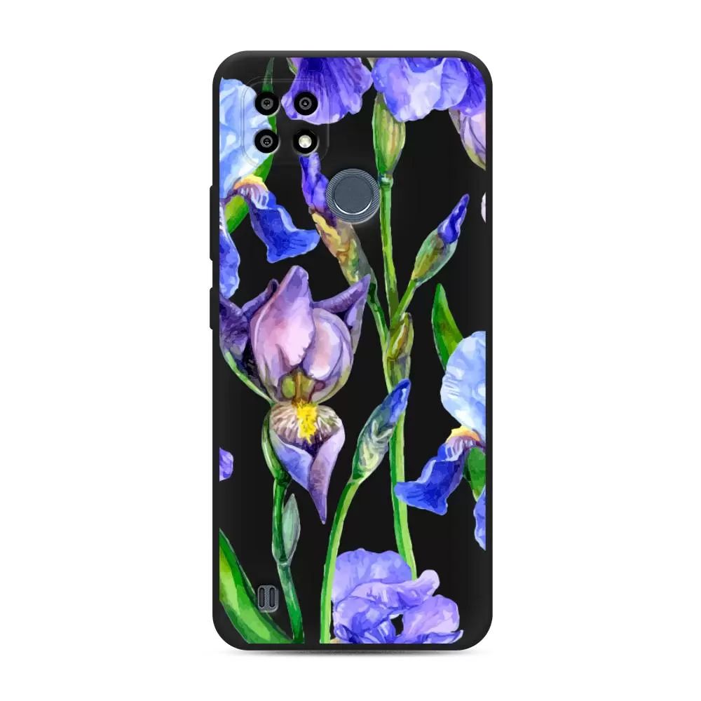 

Чехол Awog на Realme C25Y "Синие ирисы", Разноцветный, 2510950-8