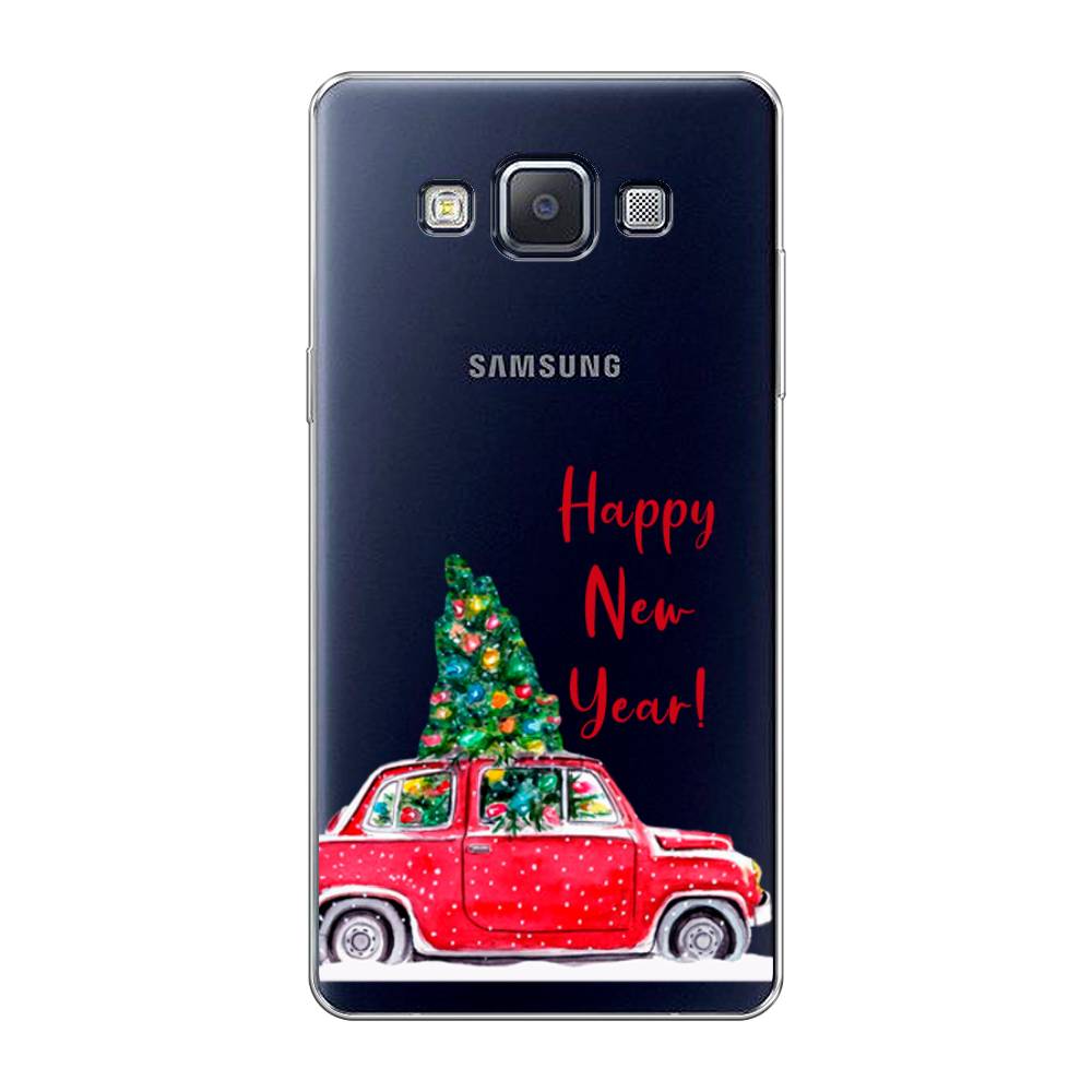 

Чехол на Samsung Galaxy A5 "Happy New Year", Красный;зеленый, 20450-5