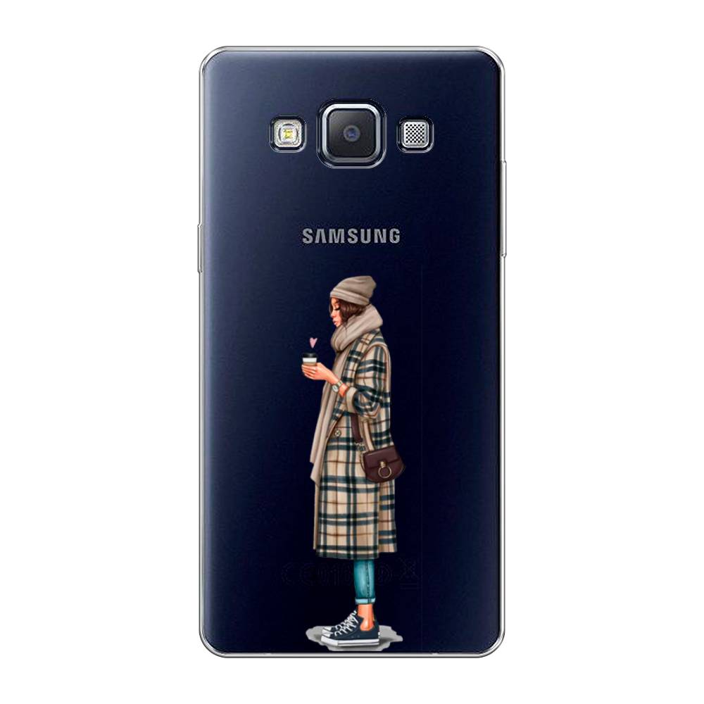 

Чехол на Samsung Galaxy A5 "Утренний кофе", Коричневый;бежевый, 20450-6