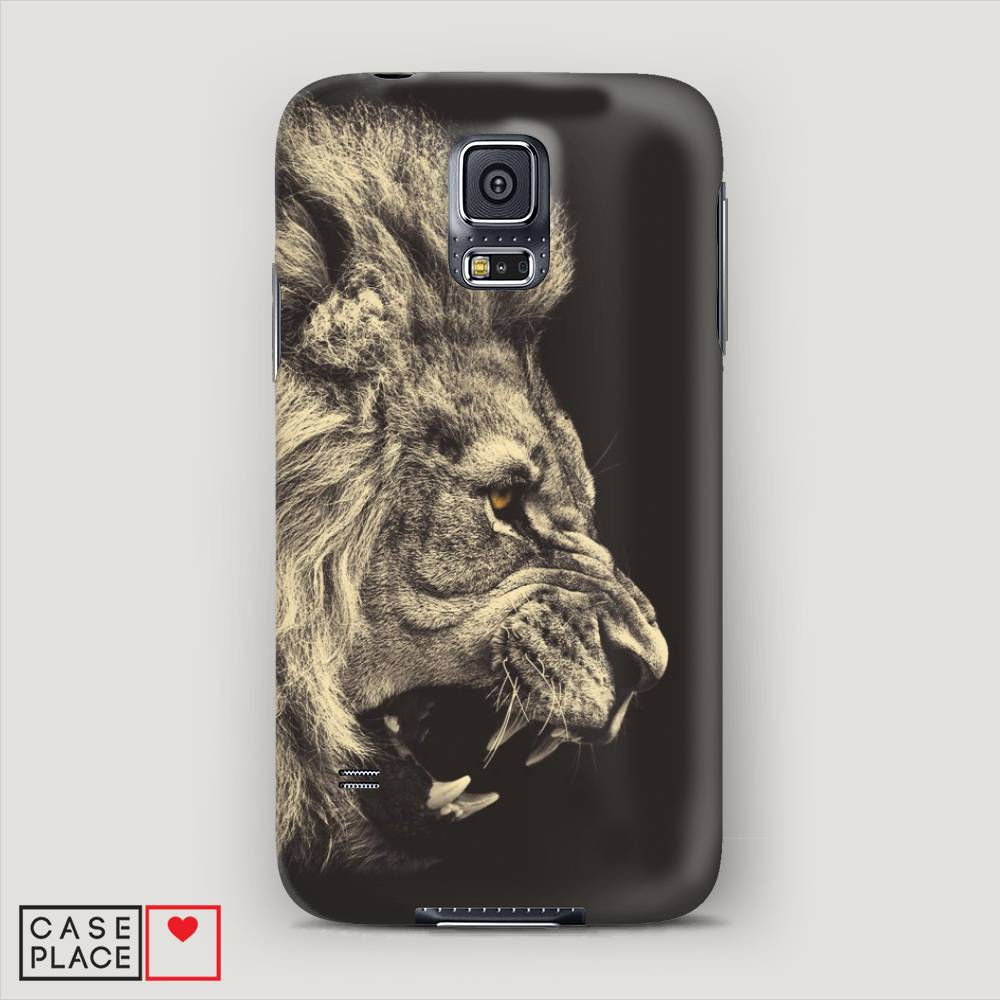 

Чехол Awog "Львиный рык 2" для Samsung Galaxy S5 mini, 24220-1