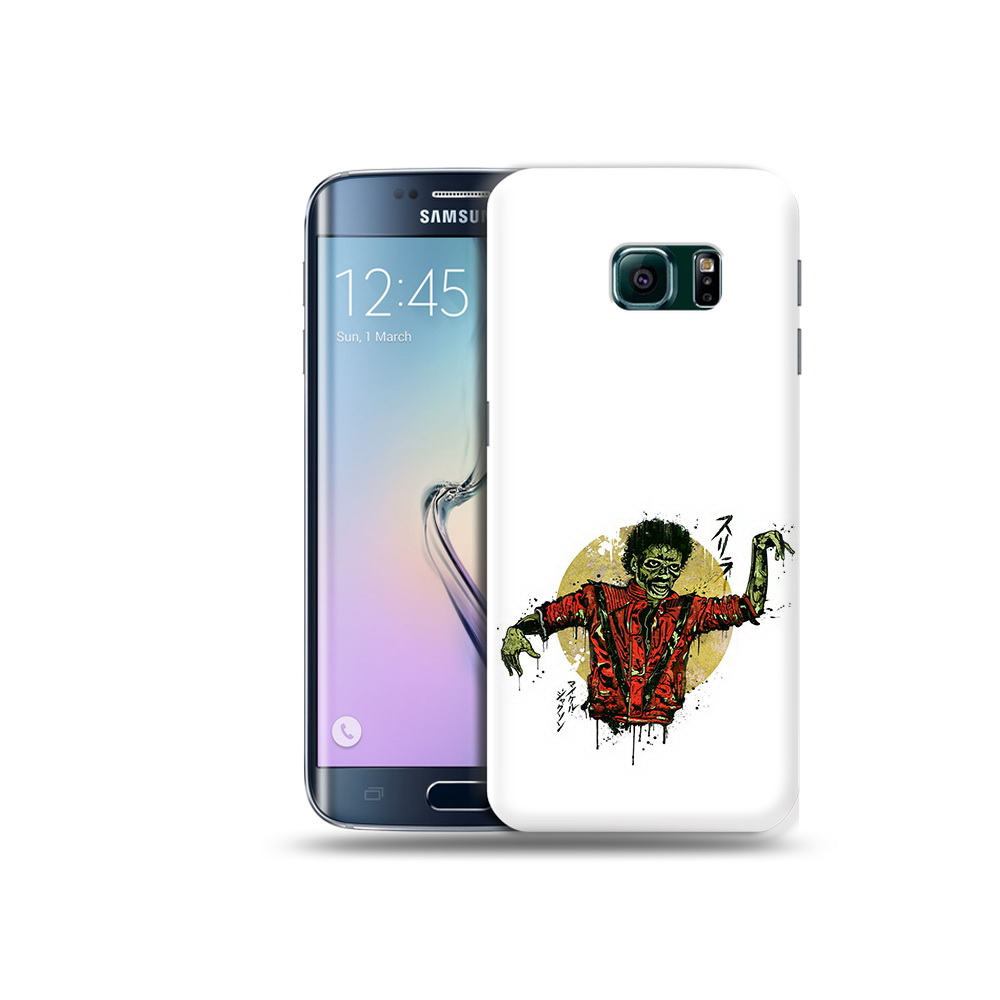 

Чехол MyPads Tocco для Samsung Galaxy S6 Edge Зомби, Прозрачный, Tocco