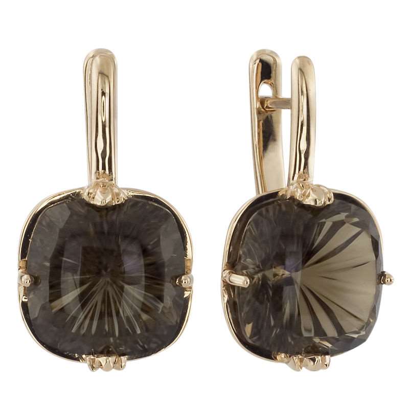 Серьги из красного золота ALORIS Серьги 1401Р раухтопаз 97950₽