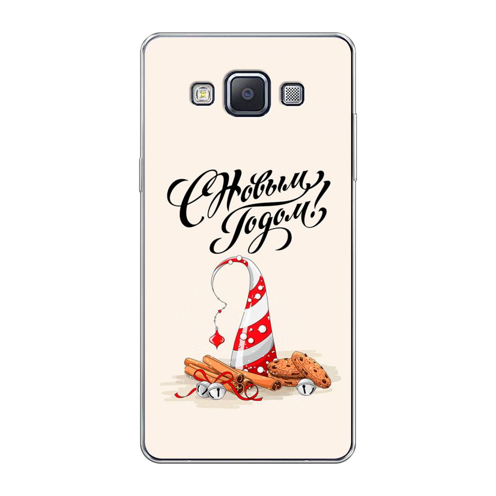 

Чехол на Samsung Galaxy A5 "Подарки на Новый Год", Бежевый;красный;черный, 20450-5