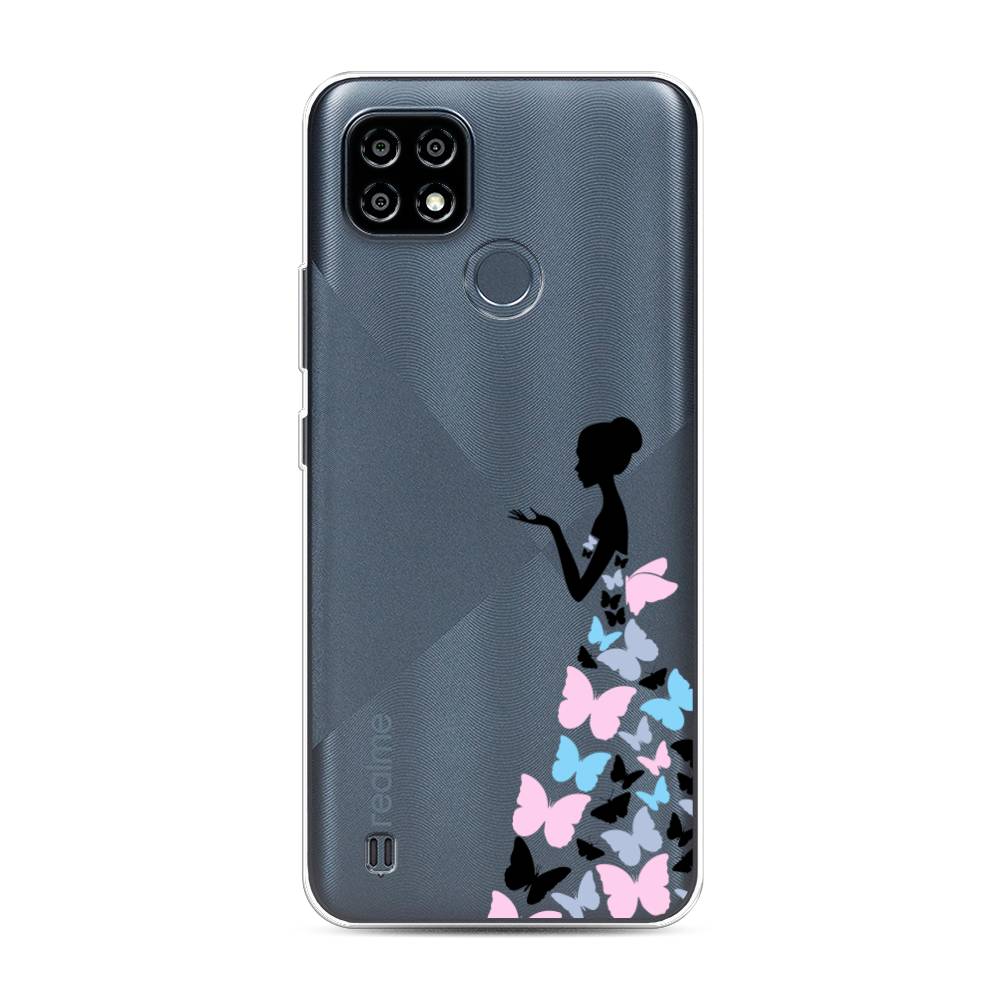 

Чехол Awog на Realme C25Y "Платье из бабочек", 2510950-1