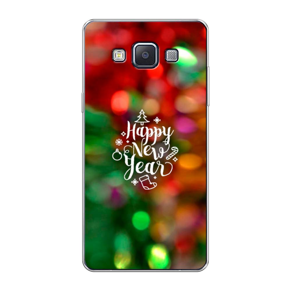 

Чехол на Samsung Galaxy A5 "Новый Год на елке", Зеленый;красный;желтый, 20450-5