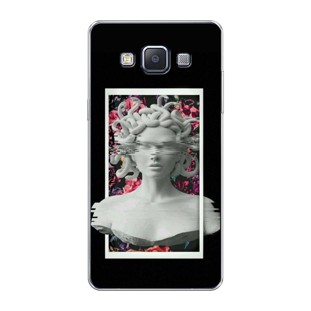 

Чехол на Samsung Galaxy A5 "Web Punk Медуза Горгона", Черный;серый, 20450-6