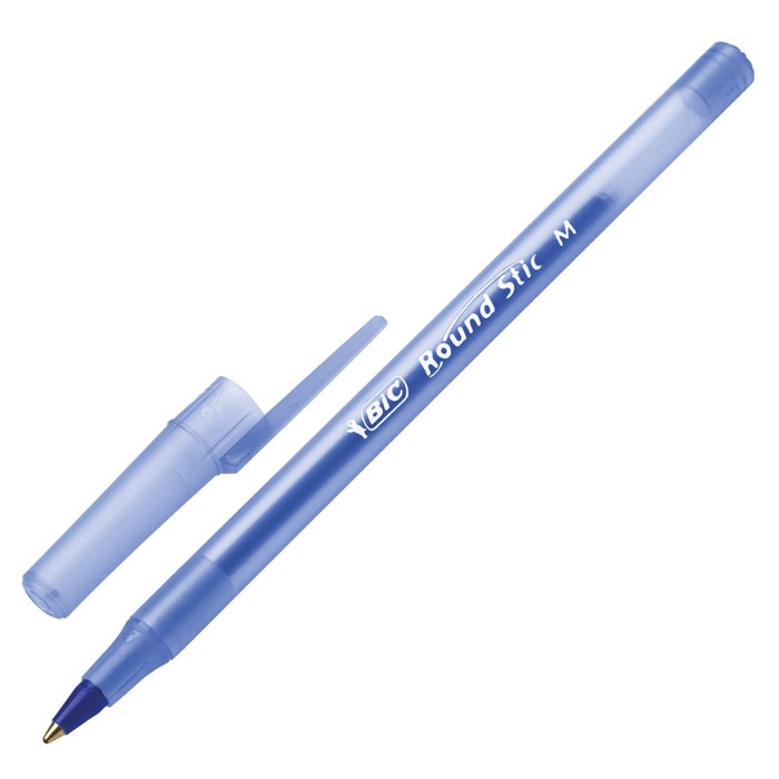 

Ручка шариковая Bic Round Stic Classic пишущий узел 1 мм цвет чернил синий