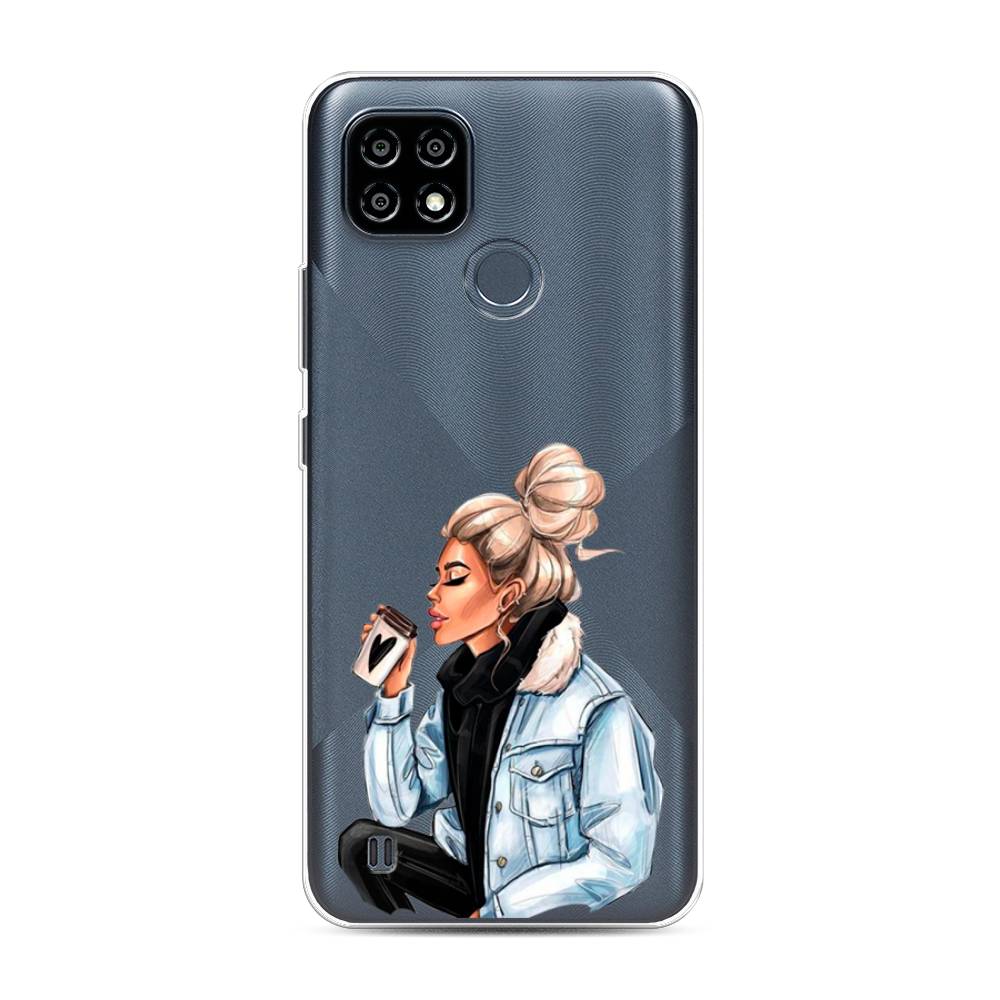 

Чехол Awog на Realme C25Y "Cute girl", 2510950-7
