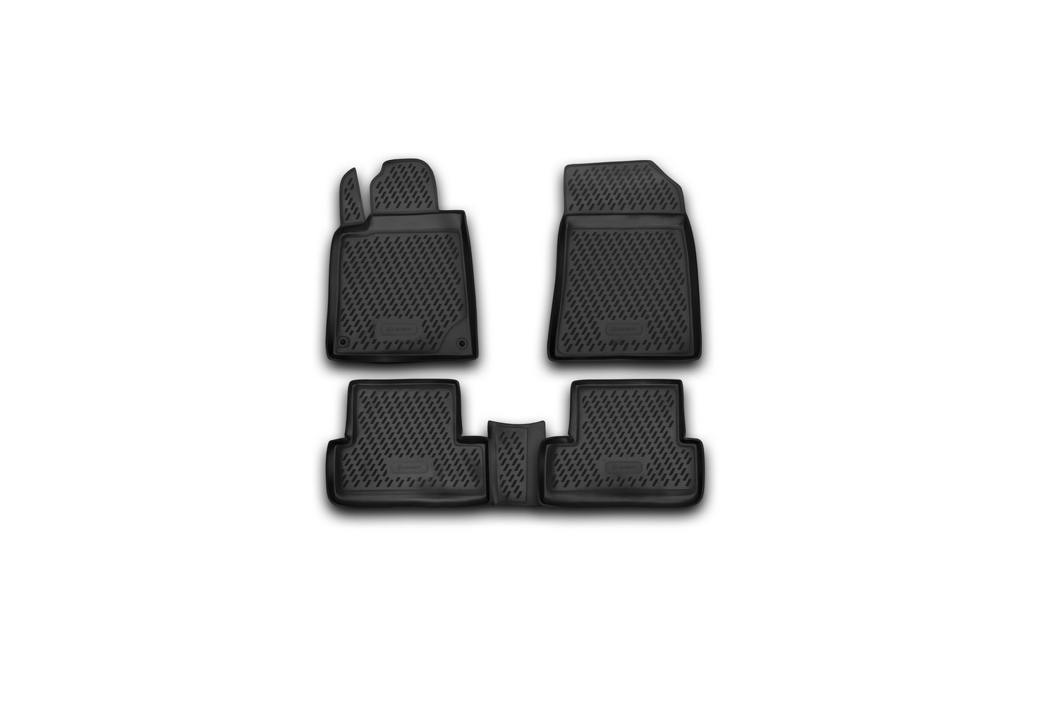 

Коврики в салон PEUGEOT 407 2004-, 4 шт. (полиуретан)