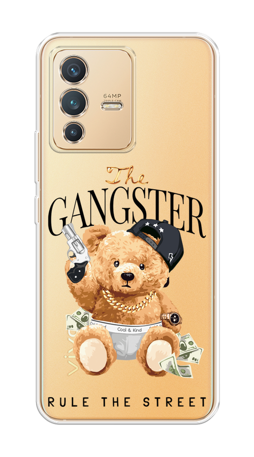 

Чехол на Vivo V23 "The Gangster", Бежевый;серый;черный, 266050-6