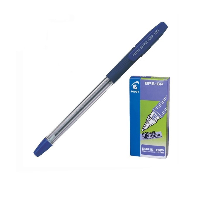 

Ручка шариковая Pilot BPS-GP-EF (L) 0,5 мм цвет чернил синий