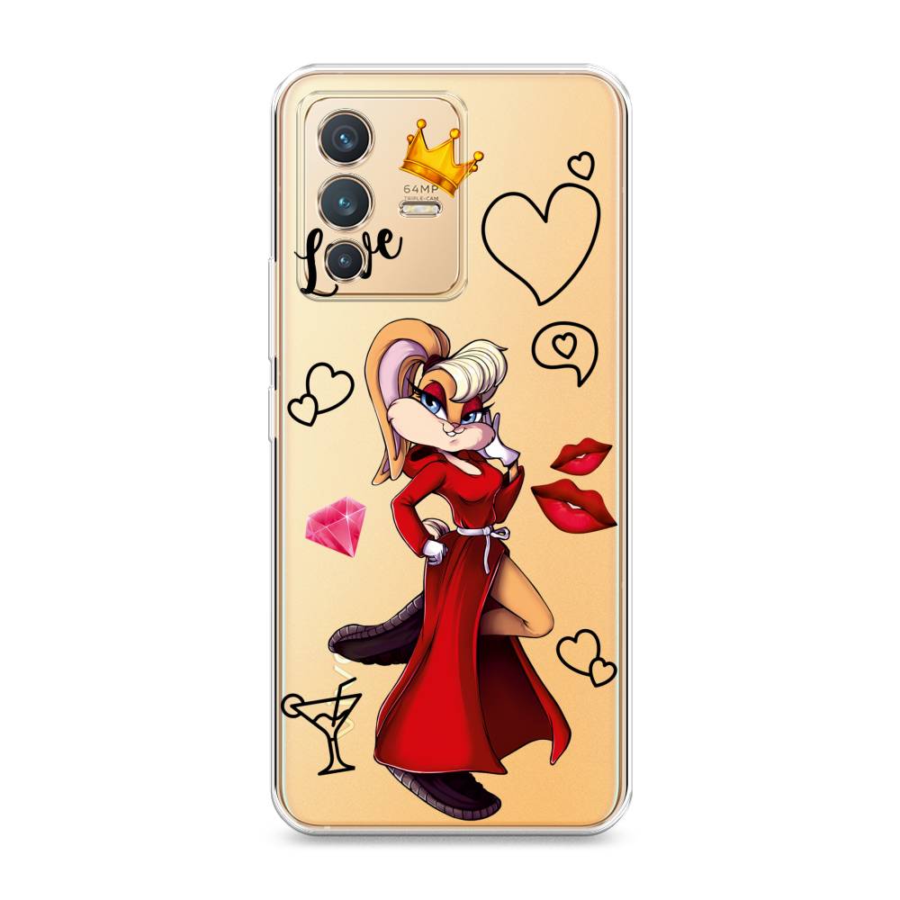 фото Чехол на vivo v23 "rich lola bunny" case place