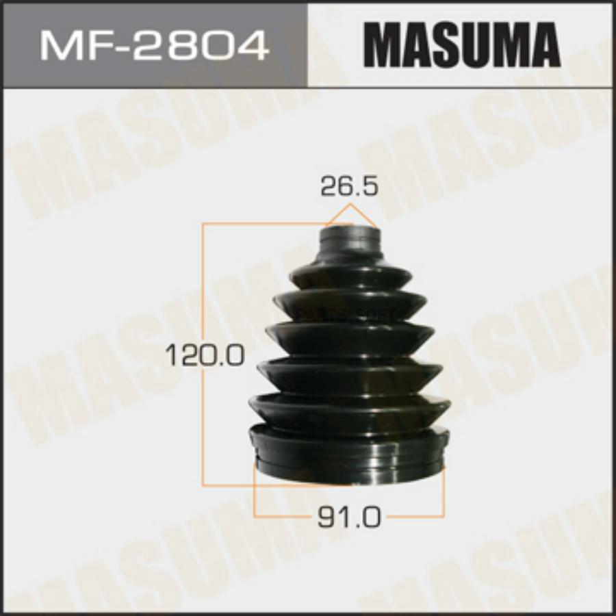 

Пыльник ШРУСа MITSUBISHI 99- MASUMA MF-2804