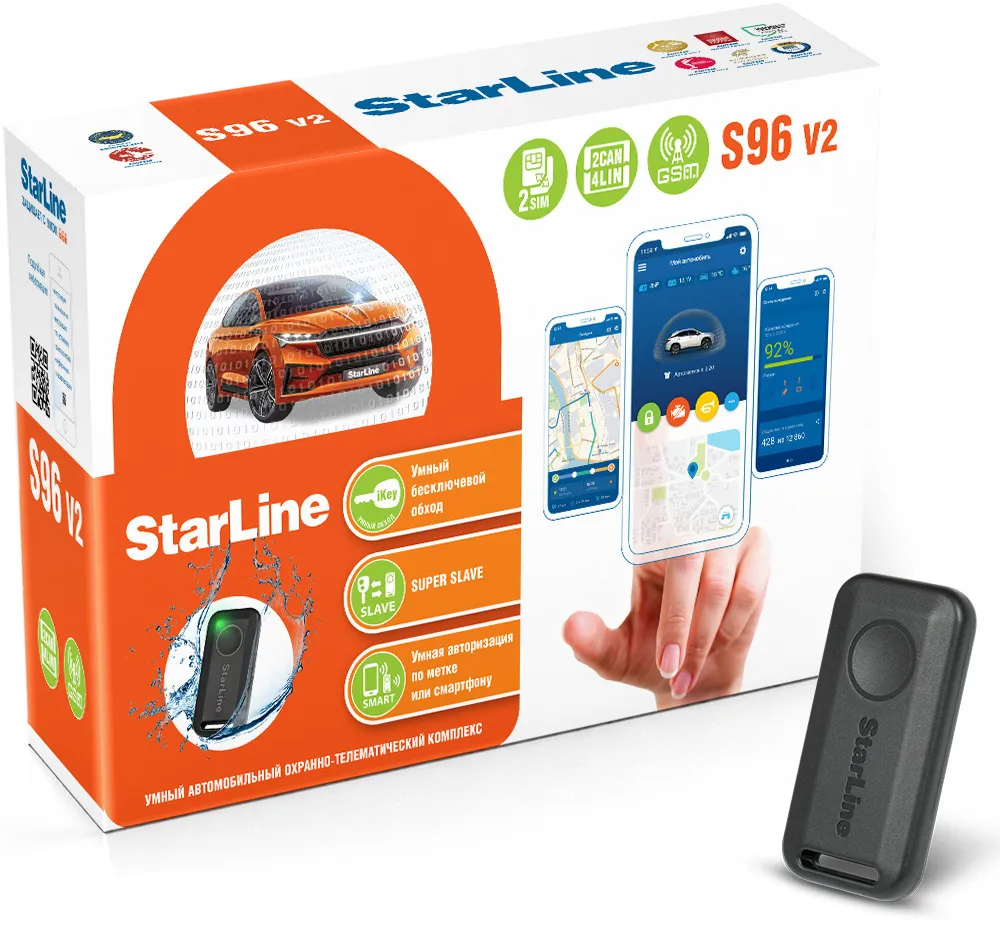 Сигнализация STAR LINE S96 V2 1795000₽