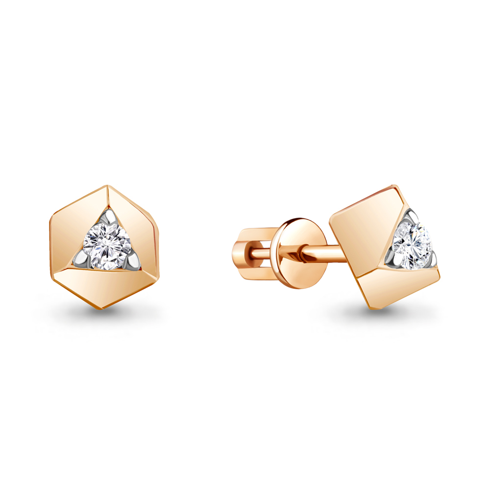 

Серьги из серебра с фианитом Aquamarine Aquamarine 48907А_925_з, 48907А_925_з
