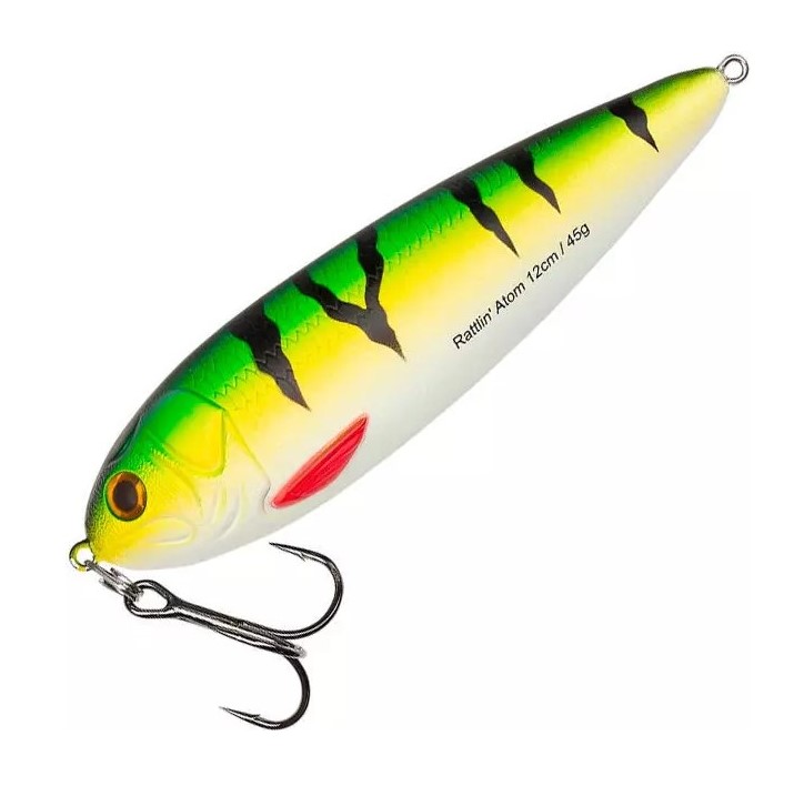 

Блесна колеблющаяся Abu Garcia Beast Rattlin Atom 12cm Perch, Разноцветный