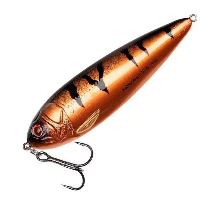 

Блесна колеблющаяся Abu Garcia Beast Rattlin Atom 12cm Burbot, Оранжевый