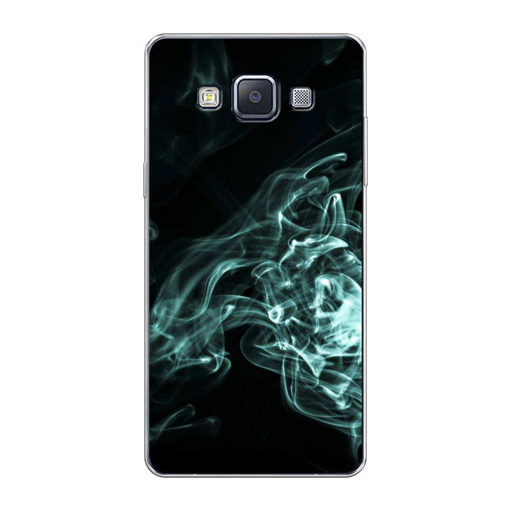 

Чехол на Samsung Galaxy A5 "Дым", Голубой;черный, 20450-3