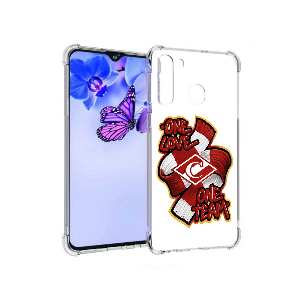 

Чехол MyPads Tocco для Samsung Galaxy A21 Одна любовь-Спартак (PT226904.547.126), Прозрачный, Tocco