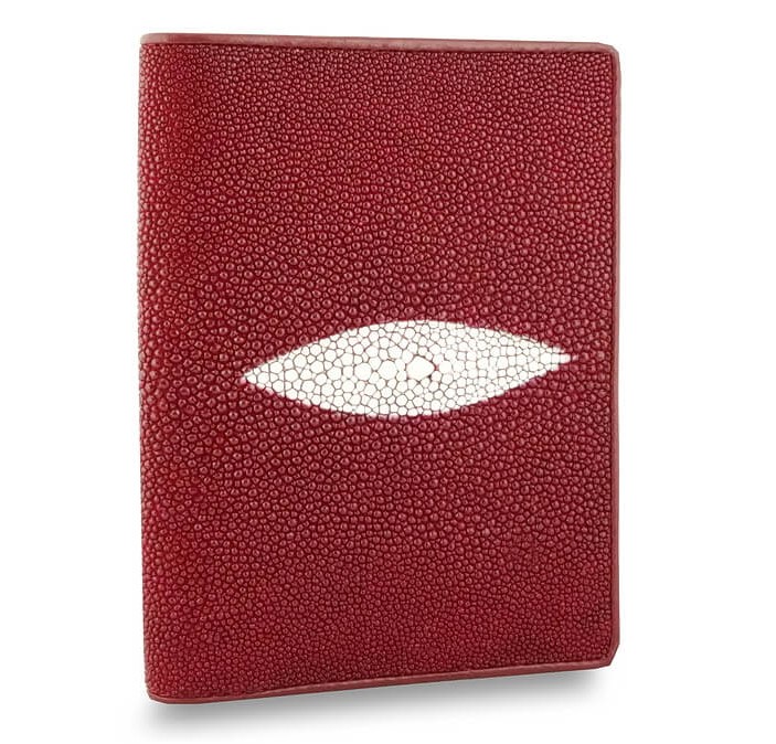 Обложка для паспорта унисекс Exotic Leather ks-377 красная