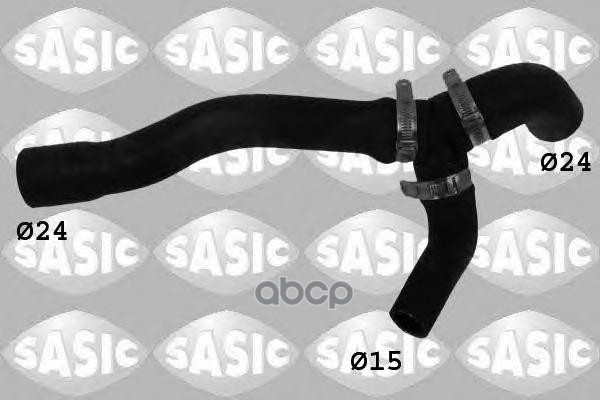 

SAS3406009_патрубок радиатора! VW Golf/Vento/Passat 1.9D 91-97