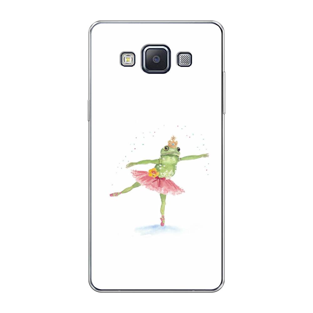 

Чехол на Samsung Galaxy A5 "Лягушка-балерина", Зеленый, 20450-4