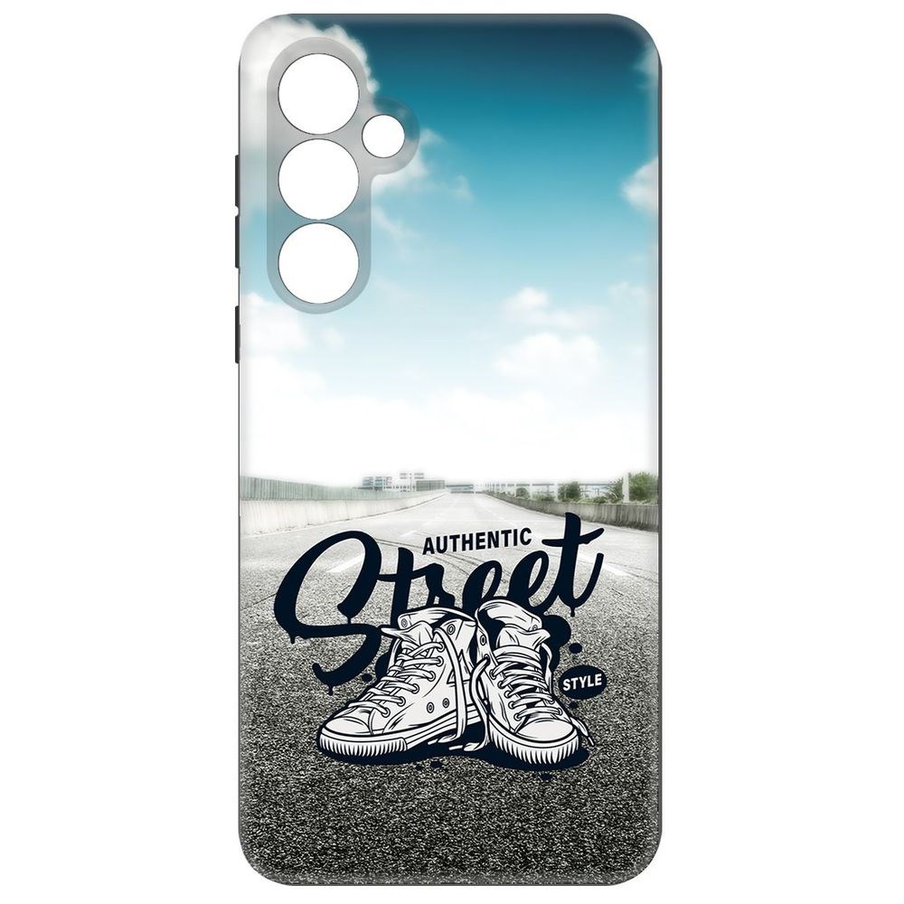 

Чехол-накладка Soft Case Кроссовки мужские Уличный стиль для Samsung Galaxy S23 FE черный
