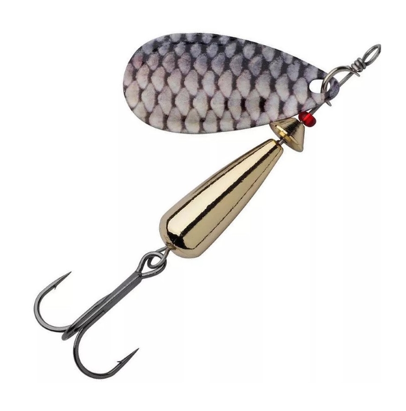 

Блесна вращающаяся Abu Garcia Droppen 12g Roach, Серебристый