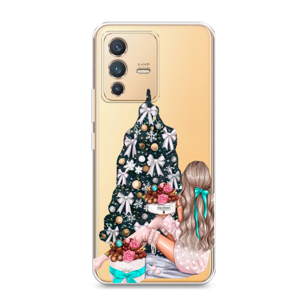 

Чехол на Vivo V23 "New Year", Зеленый;бежевый;голубой, 266050-5
