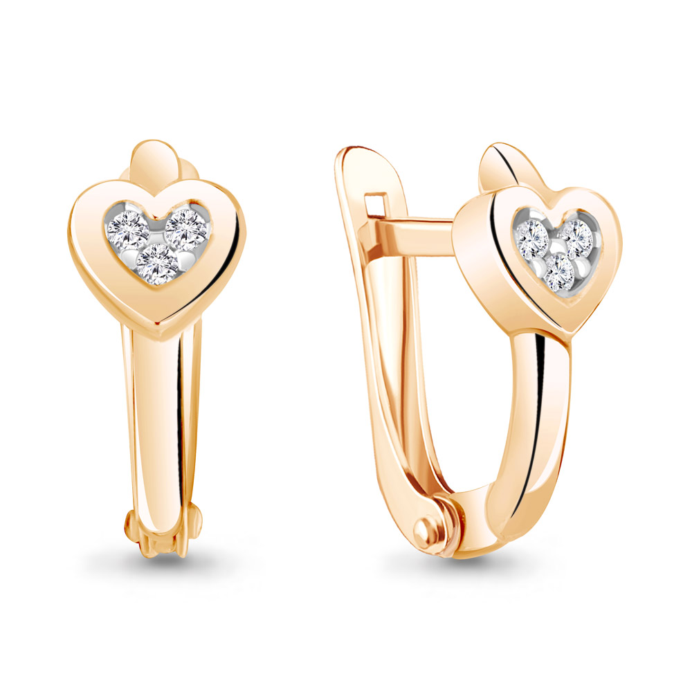 

Серьги из серебра с фианитом Aquamarine Aquamarine 48868А_925_з, 48868А_925_з