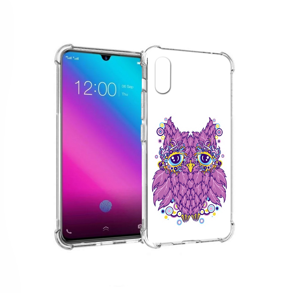 

Чехол MyPads Tocco для Vivo V11 Розовая сова (PT117900.427.147), Прозрачный, Tocco