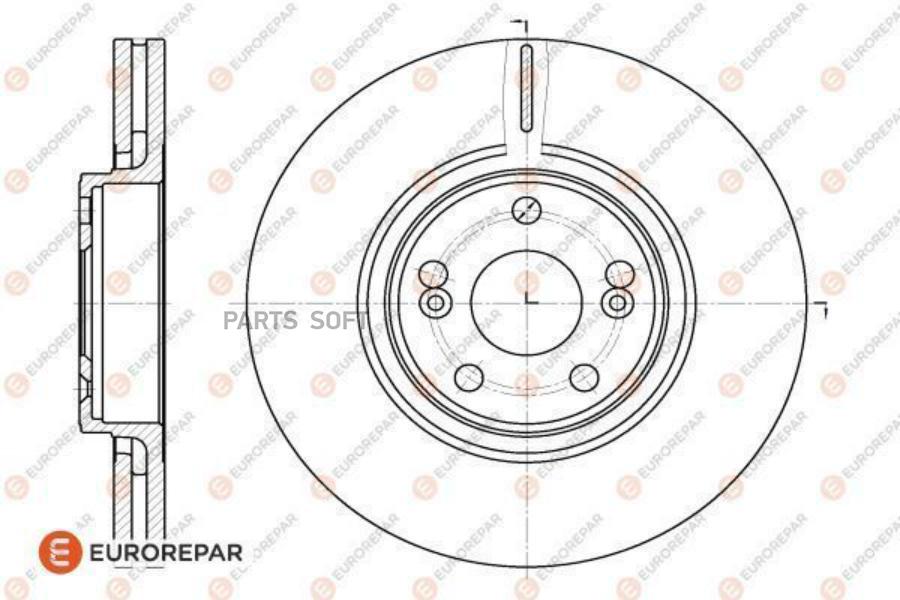 

Диск Тормозной Renault Espace Iv (Jk0/1) 2.0 (Jk09) 2002> EUROREPAR арт. 1618887980