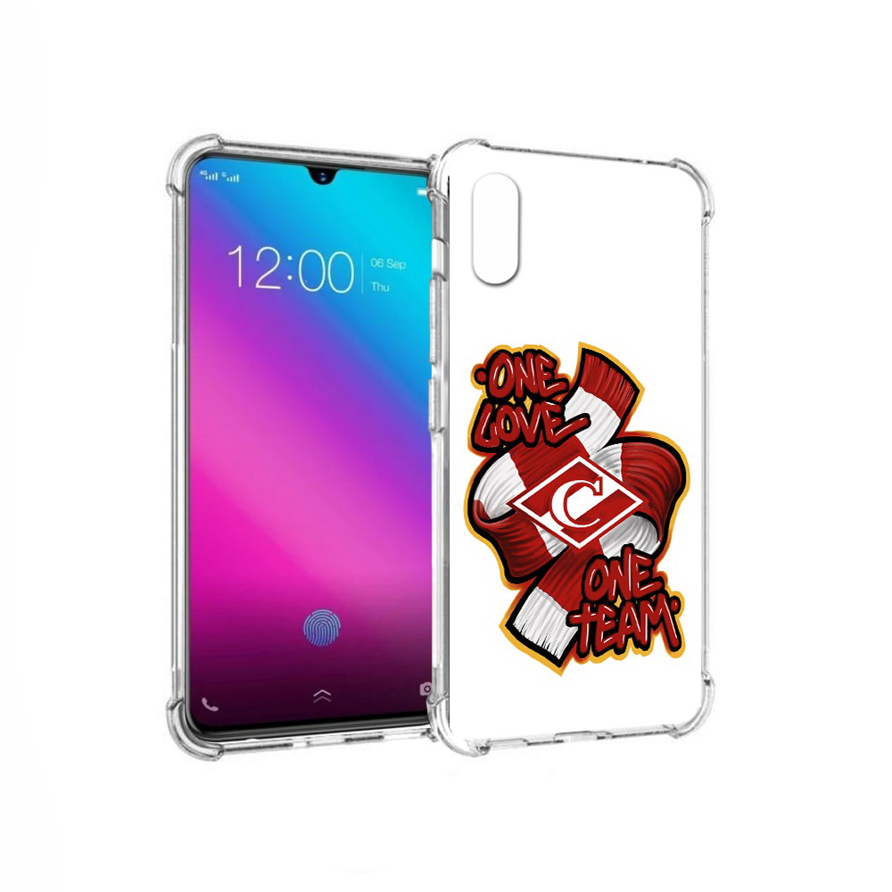 

Чехол MyPads Tocco для Vivo V11 Одна любовь-Спартак (PT117900.427.126), Прозрачный, Tocco