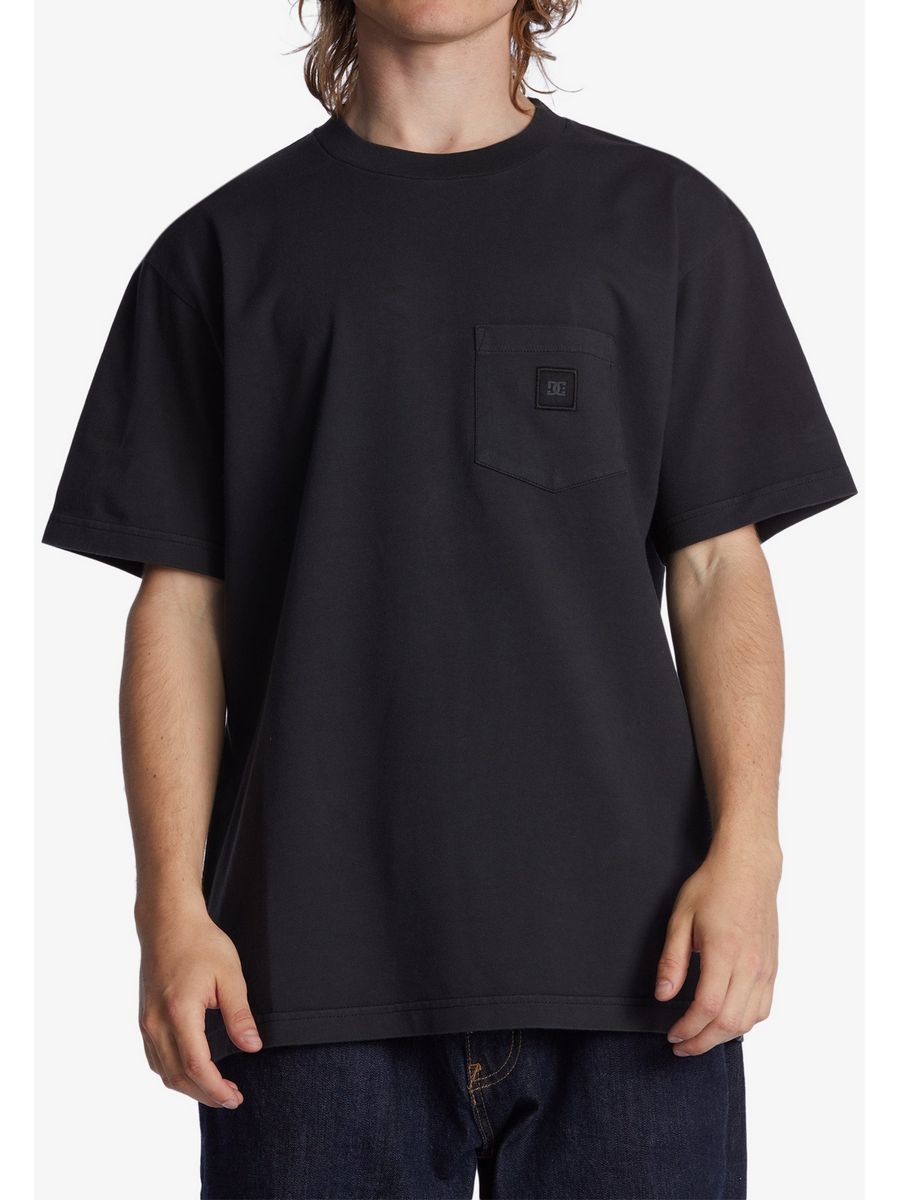 

Футболка мужская DC SHOES DC122O0F7 черная S, Черный, DC122O0F7