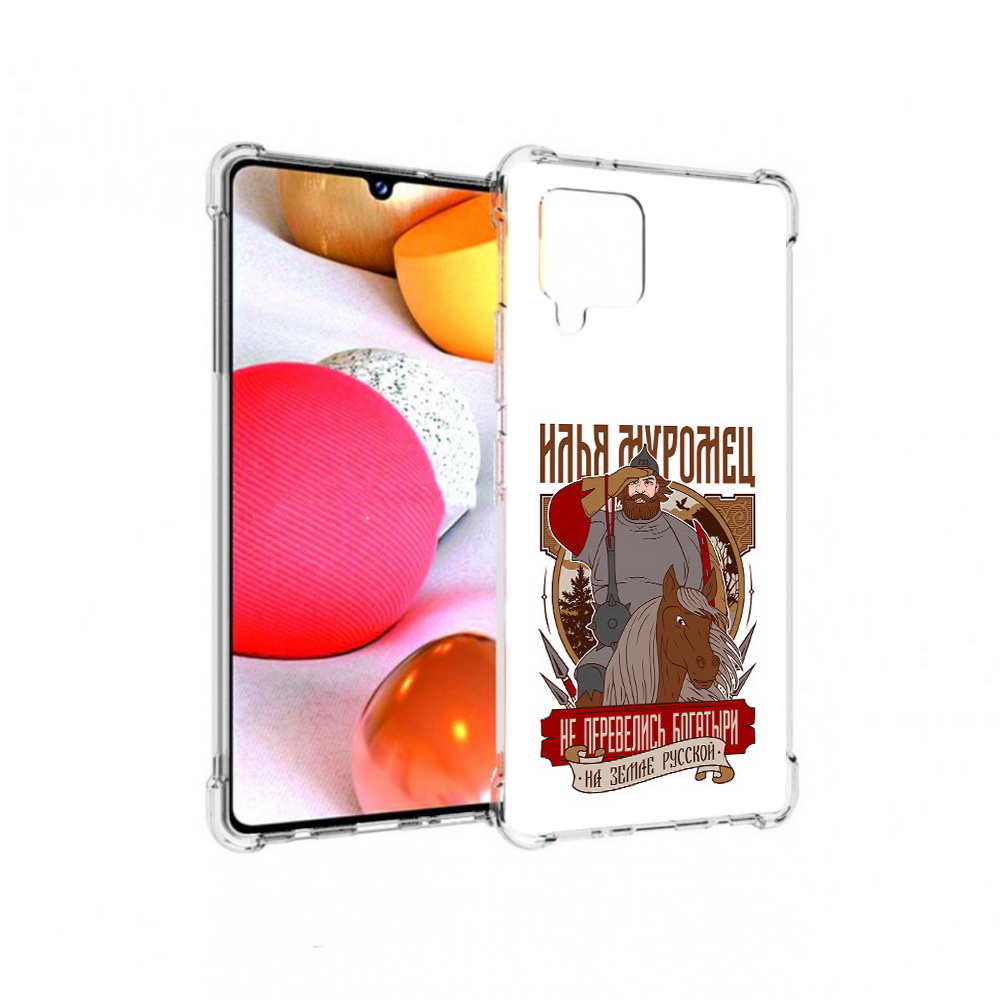 

Чехол MyPads Tocco для Samsung Galaxy A42 Илья Муромец (PT226910.539.92), Прозрачный, Tocco