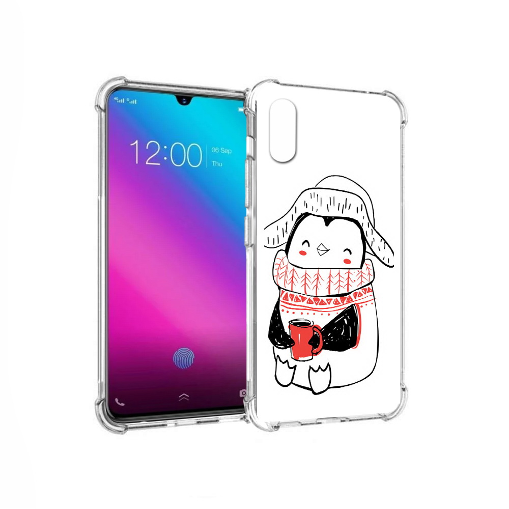 

Чехол MyPads Tocco для Vivo V11 Милый пингвин (PT117900.427.115), Прозрачный, Tocco