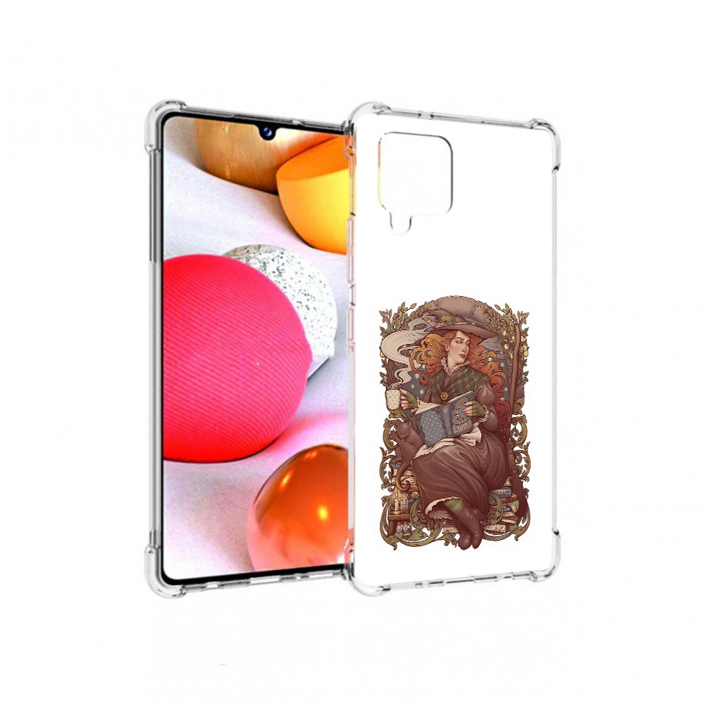

Чехол MyPads Tocco для Samsung Galaxy A42 Женские_126 (PT226910.539.81), Прозрачный, Tocco