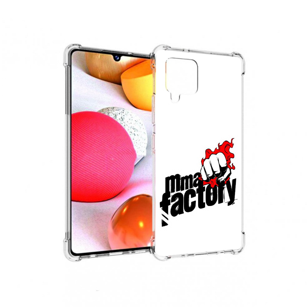 

Чехол MyPads Tocco для Samsung Galaxy A42 Единоборства ММА (PT226910.539.74), Прозрачный, Tocco